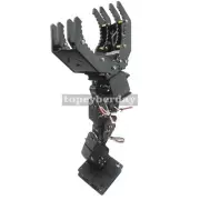 Robo2U 6DOF Robot Mechanical Arm Hand Clamp Claw Manipulator Frame for Arduino