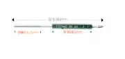 New 1pc M3*0.5 Thread Gauge Plug Gage 6H neck prolongs gauge 25mm