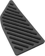 Compatible For Toyota C-HR CHR AX10 AX50 2016-2020 2021 2022 Car Pedals Pads Accelerator Fuel Brake Footrest Pedal Plate Covers Accessories(Footrest 1pcs Black)