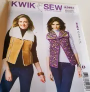 Kwik Sew 3953 - Misses Cold Weather Vests To Sew, Size XS to XL