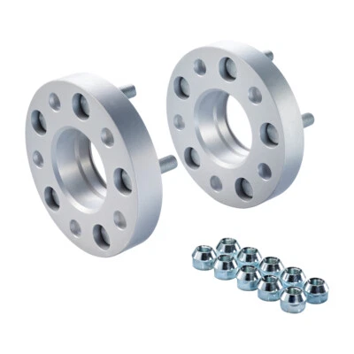 EIBACH SYSTEM-4 15MM WHEEL SPACERS FOR NISSAN NOTE E12 13- PAIR SILVER