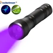 25000LM LED UV Flashlight Lantern UV Torch Outdoor Lighting 5 Modes