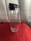 Nutri Ninja Blender 32oz Cup + Blade 6 Fins Replacement Excellent Condition