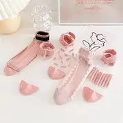 [TYKGD] Women's Socks Women Socks Ankle Transparent Socks Girls Women Fashion Thin Socks Ankle Girl Short Socks Casual Sexy Summer Socks