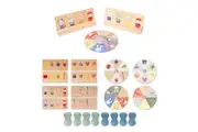 Taf Toys 1st Bingo Game Educational Toddler Game for Fine Motor Skills Color Recognition Counting Abilities Perfect for Family Game Night Kids Learning Montessori Learning Activities
