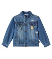 [Moschino Kids] Moschino Kids Denim jacket Y 14 blue