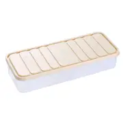 Food Preservation Trays Stackable Storage Container for Freezer Cabinet Countertops