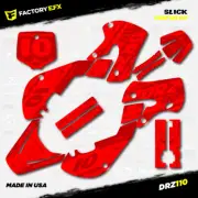 Code Red Slick Racing Graphics Kit fits Suzuki DRZ110 All years Decals 03+