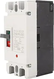 DC Circuit Breaker 2P 160A 20KA Breaking Silver Alloy Short Circuit Protection Switch