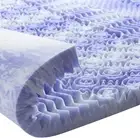 Dreamsmith 3 Inch 7-Zone Twin Memory Foam Mattress Topper, Cool Gel Infused Foam
