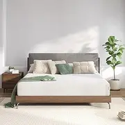 [Novilla] King Mattress, 12 Inch King Size Memory Foam Mattress with Comfort Foam for Pressure Relief & Cool Fresh Sleep, Removable Washable Cover,Mattresses in a Box,Medium Firm
