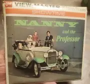 Vintage 1970 Gaf View-Master Showtime Nanny & The Professor B573 New & Sealed!