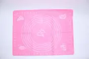 Pastry Baking Tool Dough Mat Silicone Pink 19.7" x 15.7"