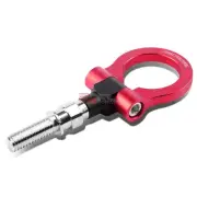 FOR 09-13 HONDA FIT PINK T-6061 ALUMINUM DIRECT BOLT-ON TOW HOOK HAULING KIT