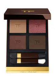 Tom Ford Eye Color Quad Crème, Ember Bronze, Eyeshadow, Velvet-soft, Classic Smoky Eye, Purples and Browns
