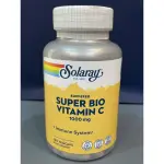 SOLARAY SUPER BIO C 緩釋超級生物維生素C 1000MG/100顆裝
