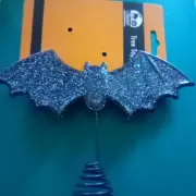 Halloween Tree Topper Black Bat