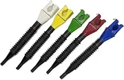 5X Anti-Scald Funnel Clip for Safe and Convenient Pouring Flexible Wide-Mouth Funnel with Built-in Filter ABS Funnels