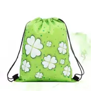 St Patricks Day Treat Bags Drawstring Backpack Bag Cinch Sack Bag