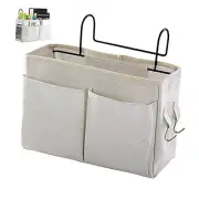Bedside Hanging Storage Basket Multi-Function Organizer Caddy for Bunk and