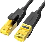 Cat 8 Ethernet Cable for Rj45 Connectors, Ethernet Cord, Internet Cable for Ethernet Adapter, LAN Cable, Gaming High-Speed Ethernet-Cable, Outdoor&Indoor Ethernet Patch WiFi Ps4 Cable (20 ft Cable)