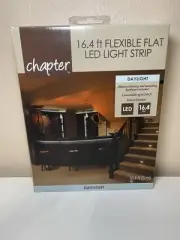 Chapter Soft White 16.4 feet Corded Remote Control Flexible Flat LED Strip Light
