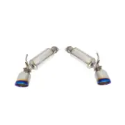 Remark Axle Back Exhaust w/Burnt Double Wall Tip for 2009+ Nissan 370z