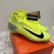 Nike Zoom Superfly 10 Pro FG Volt Black HF9433-700 Size 9 Green Yellow Black