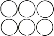 HUVNEXA 6pcs 40-5 430 Brush Cutter Grass Trimmer 40mm Piston Rings Car Piston Ring Set