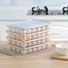 Egg Storage Box Stable Moisture-proof 24 Grid Refrigerator Egg Organizer Box