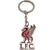 Official Liverpool FC Liverbird Crest Keyring
