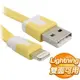 EQ Lightning to Usb 2M 傳輸充電線《黃》