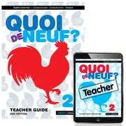 Quoi de Neuf ? 2 Teacher Pack (Teacher Guide book, Teacher eBook and audio download)