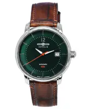 Zeppelin LZ 120 Bodensee Dark Green Dial 21 Jewels Automatic Z81604 Mens Watch