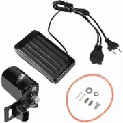 Sewing Machine Motor, Foot Control Pedal, Universal Pedal for Vintage Sewing Machines, 180W Sewing Motor Replacement Parts with Foot Pedal, Low Noise