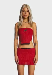 [Jaded London] Racer Metallic 2 In 1 Dress