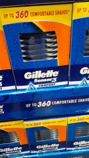 Gilette Sensor 3 Disposable Razor 36 Pack