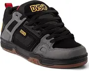 [DVS] Men's Comanche Black Charc Gum Nubuck Low Top Sneaker Shoes 10