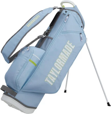 TAYLOR MADE Golf Men's Stand Caddy Bag GRAPHIC LOGO 9 x 47 inch 2.4kg Sax UN057