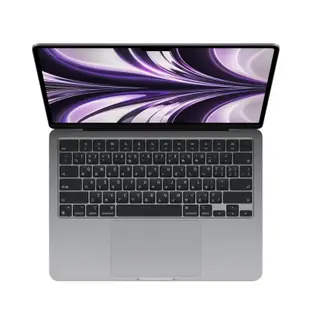 Apple 蘋果 MacBook Air 13吋 M2晶片 8G/512G 筆記型電腦 太空灰色MLXX3TA/A 贈螢幕保貼+鍵盤膜+保護殼