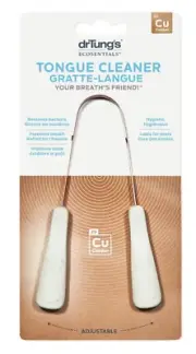 Tongue Scraper Tongue Cleaner fors Freshens Breath Easy Comfort Grip Handle