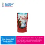 3 Pack Premium Grade Guppy Fish Food Micro Red Colour Enchancing