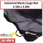 Renegade Heavy Duty 2.5M x 2.0M Mesh Cargo Net Cover For UTE Tray Trailer Bungee