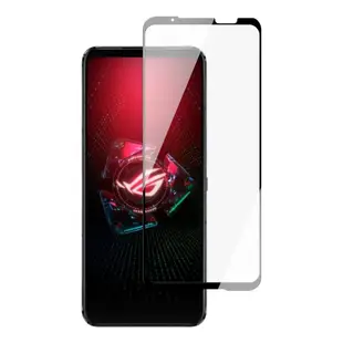 ASUS ROG Phone 5 ZS673KS日本玻璃保護貼AGC黑邊透明防刮鋼化膜(2入-ROG Phone 5保護貼ROG Phone 5鋼化膜)