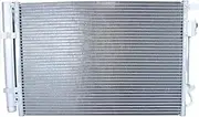 AC Condenser Compatible For Hyundai Accent Compatible For Kia Rio 2012-2017 Aluminum 97606 1R000 976061R000 97606 OU000 97606OU000