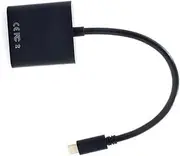 ETHZZLE 1080p USB 3.1 Type-c to Vga Cable Universal Adapter for Laptop to HDTV Monitor or Projector