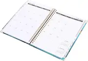 jojofuny Academic Planner Notebook Decorative Spiral Notepad for Office Students Teachers Lightweight Daily Note Book with Dividers for Easy Organization