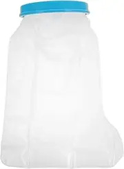 Baluue 1pc Waterproof Foot Cast Cover Leg Cast Protector Showerproof Leg Injury Sleeve for Home Use