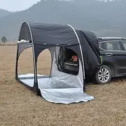 Car Tent, Tailgate Tent, Awning for Car, 3 Doors Can Be Open, SUV Tent, Independent Tent, Sun Protection, Driving, Camping, Travel, Large Space, Sun Protection