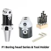 Boring Head Lathe Boring Bar Milling Holder for Milling Machine Tool+Hex Wrenche